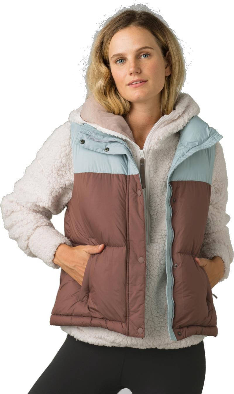 Hellebore Vest - Womens - frost colorblock 1