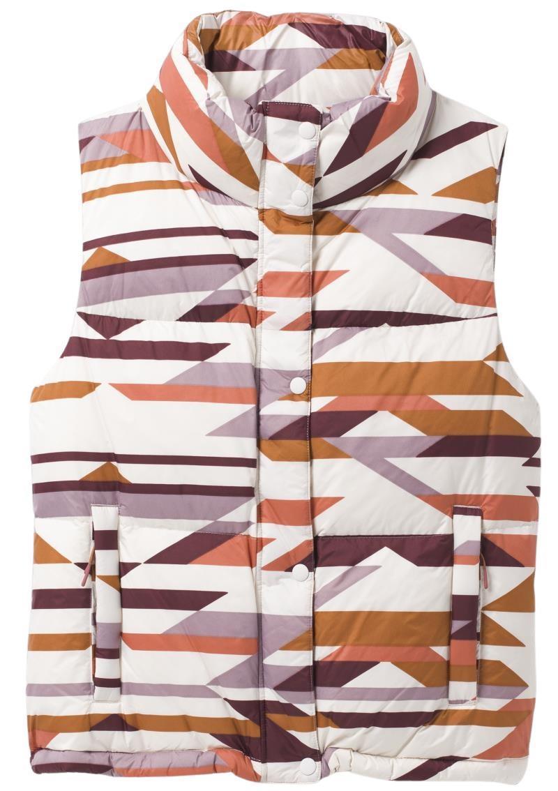 Hellebore Vest - Womens - rose hips geo 1