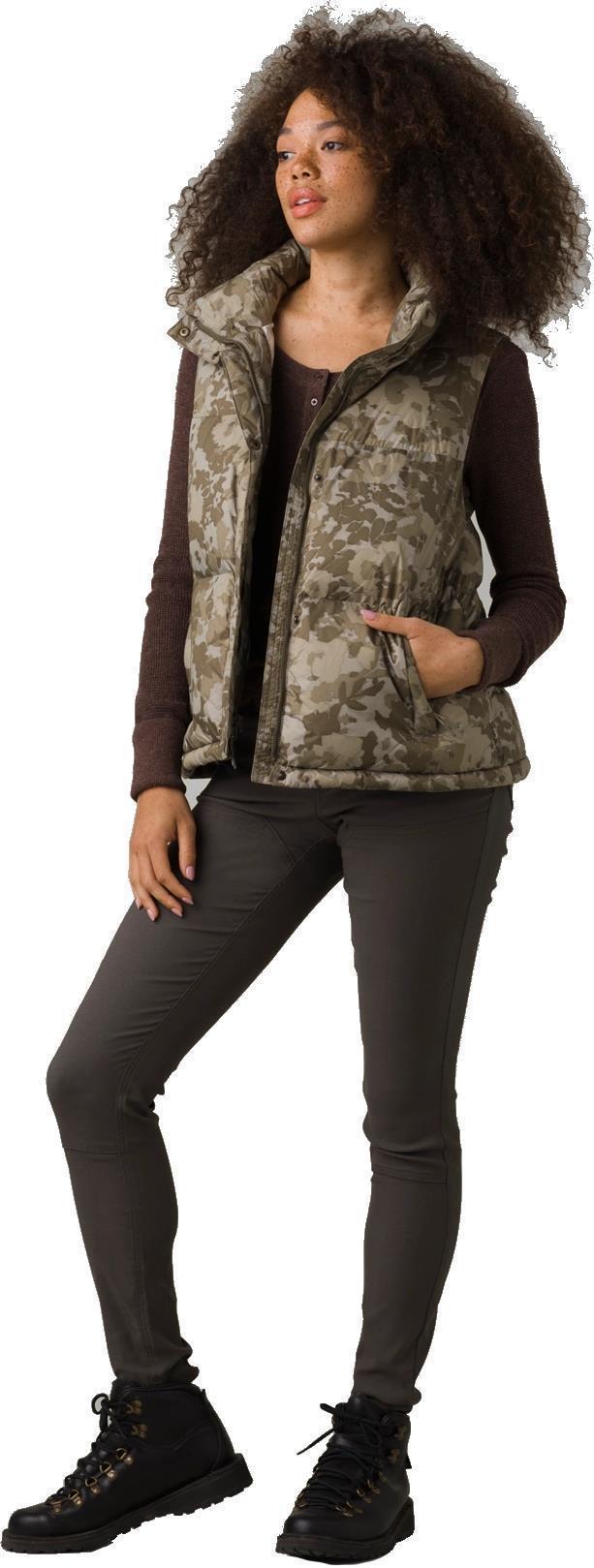 Hellebore Vest - Womens - slate green wildflower 1