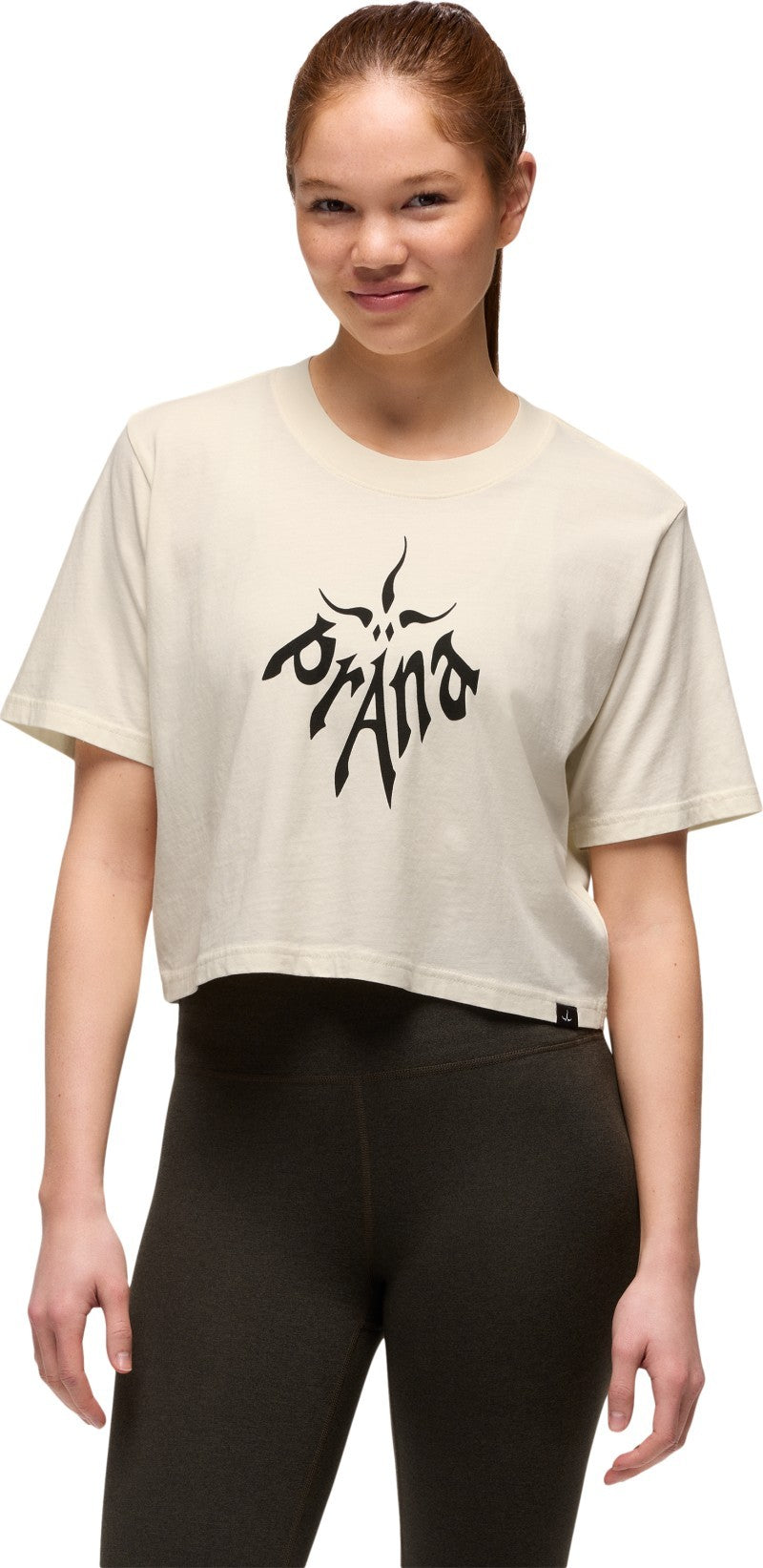 Heritage Graphic Crop Tee - Womens - canvas 1