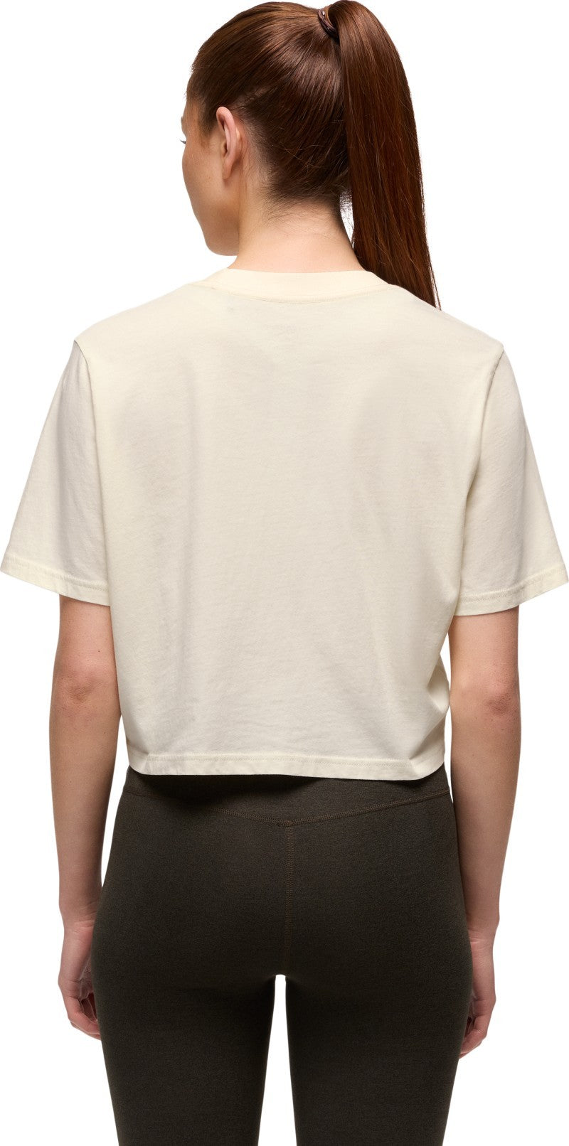 Heritage Graphic Crop Tee - Womens - canvas 1