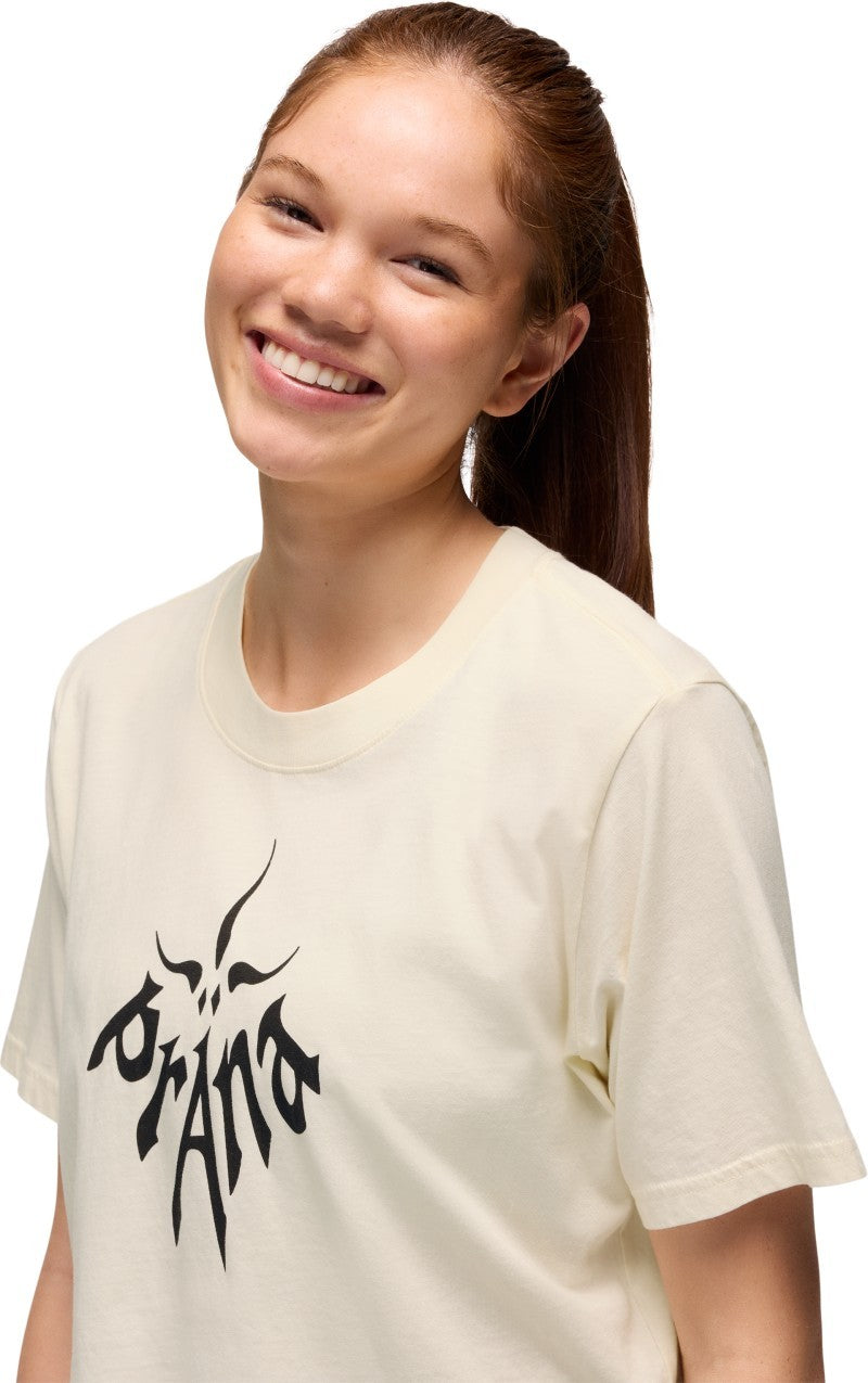 Heritage Graphic Crop Tee - Womens - canvas 1