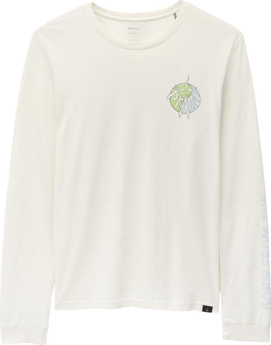 Heritage Graphic LS Tee - Mens - Chalk Yinyang 1