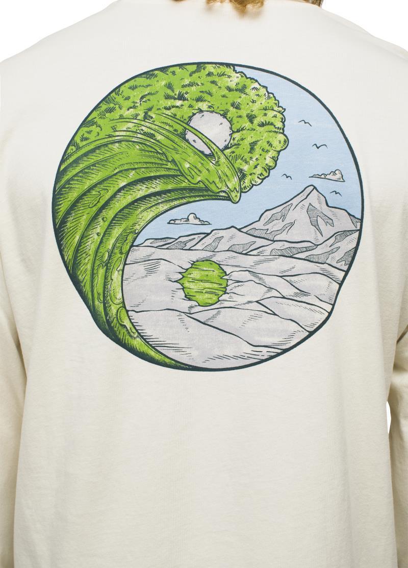 Heritage Graphic LS Tee - Mens - Chalk Yinyang 4