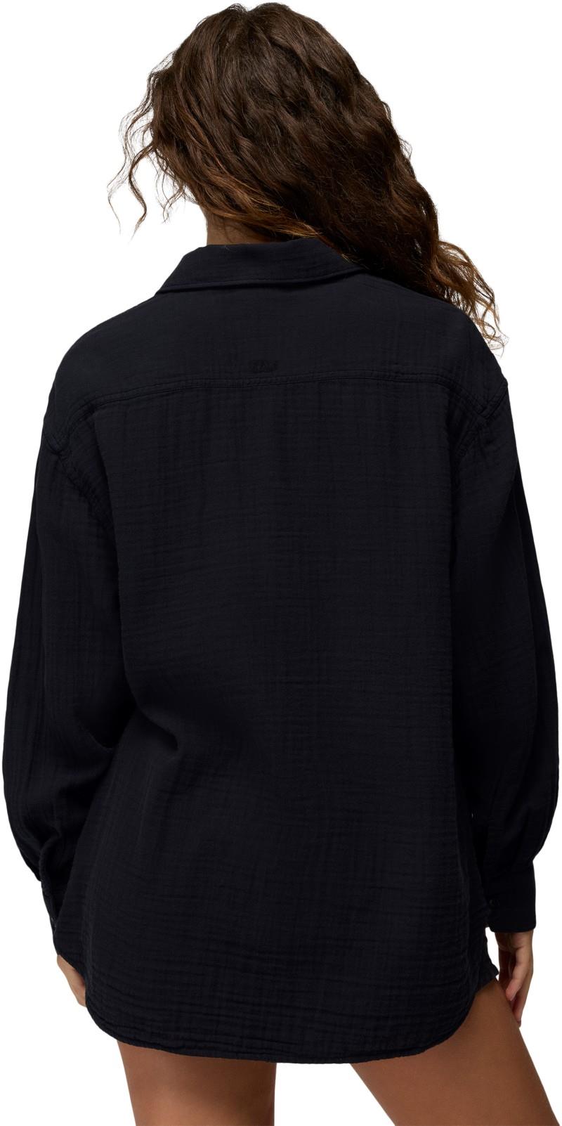 Hideaways Button Down Top - Womens - black 1