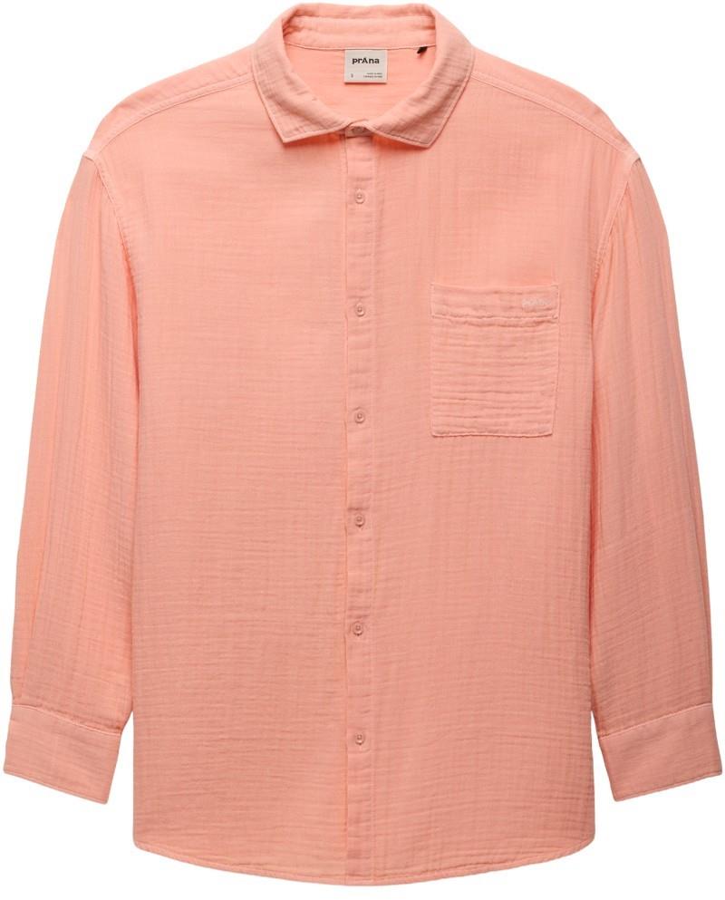 Hideaways Button Down Top - Womens - soft guava 1