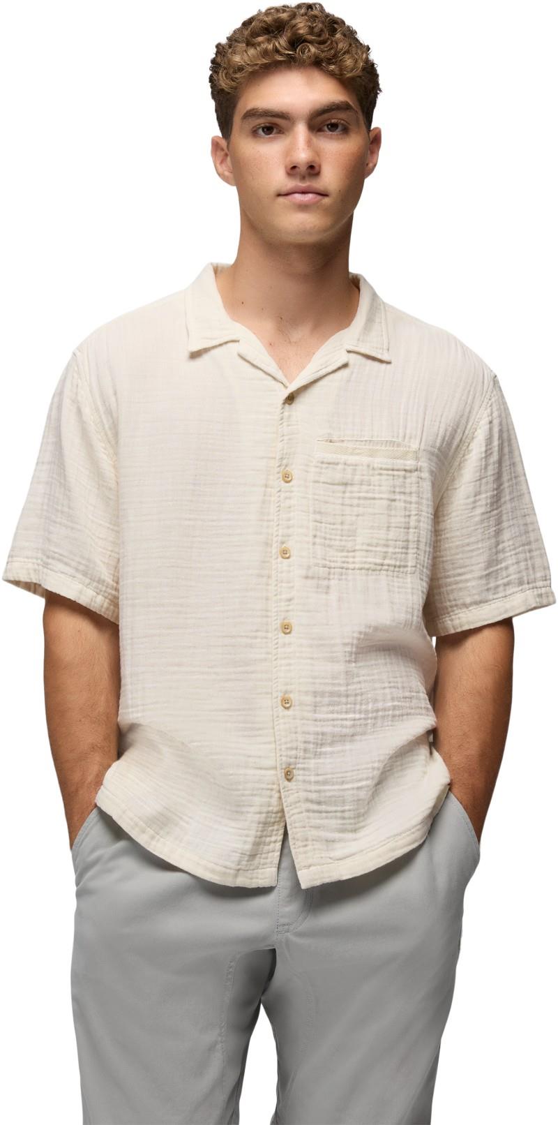 Hideaways SS Shirt - Mens - beach pebble 1