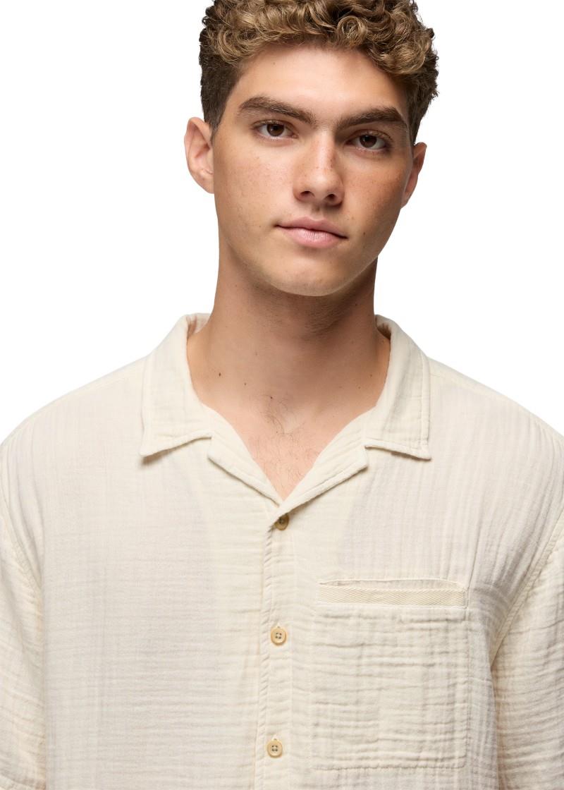 Hideaways SS Shirt - Mens - beach pebble 1