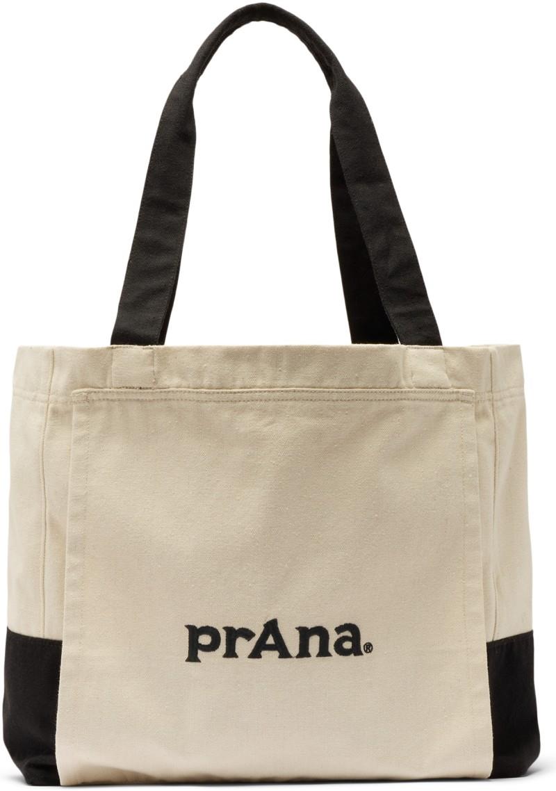 Horizen Canvas Tote - alba / black colorblock 1