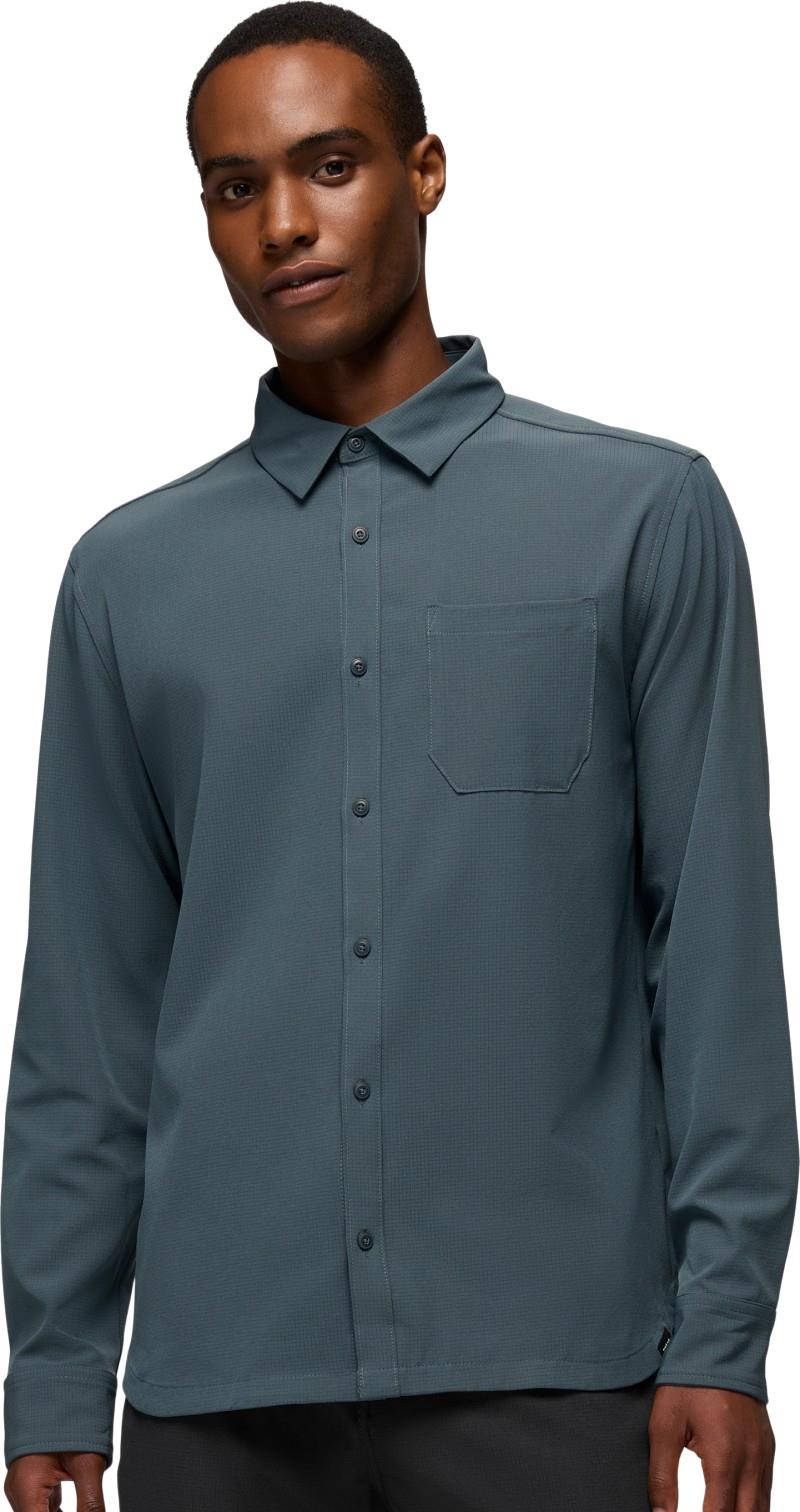 Hybridizer LS Shirt - Mens - grey blue 1