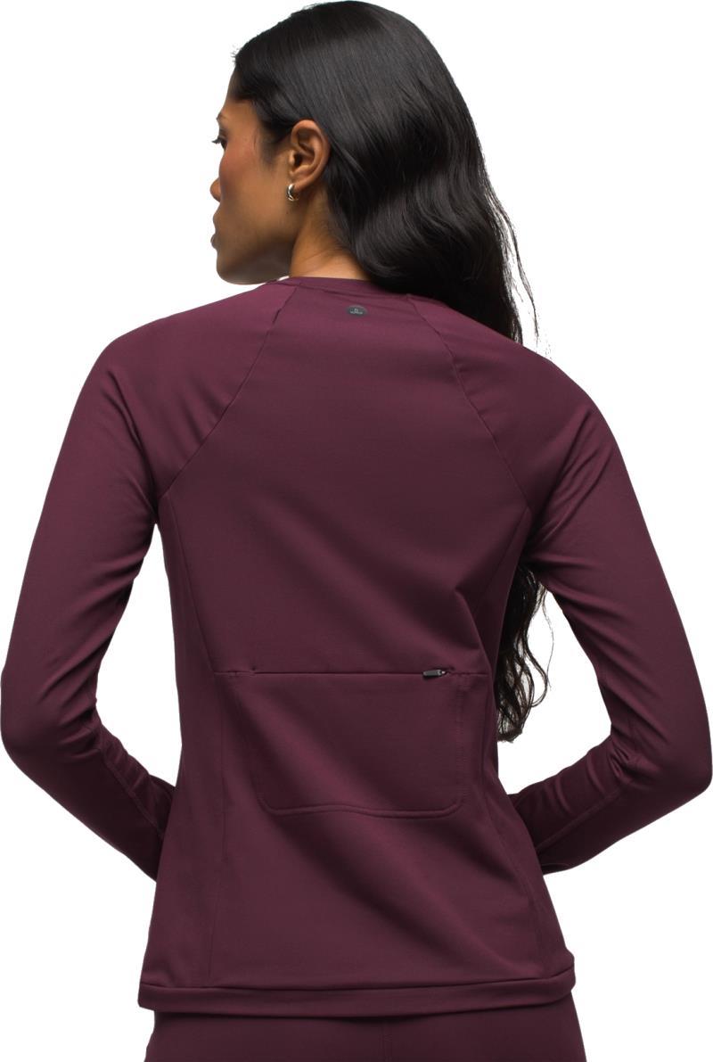 Ice Flow Crew Neck - Womens - Mulberry 3