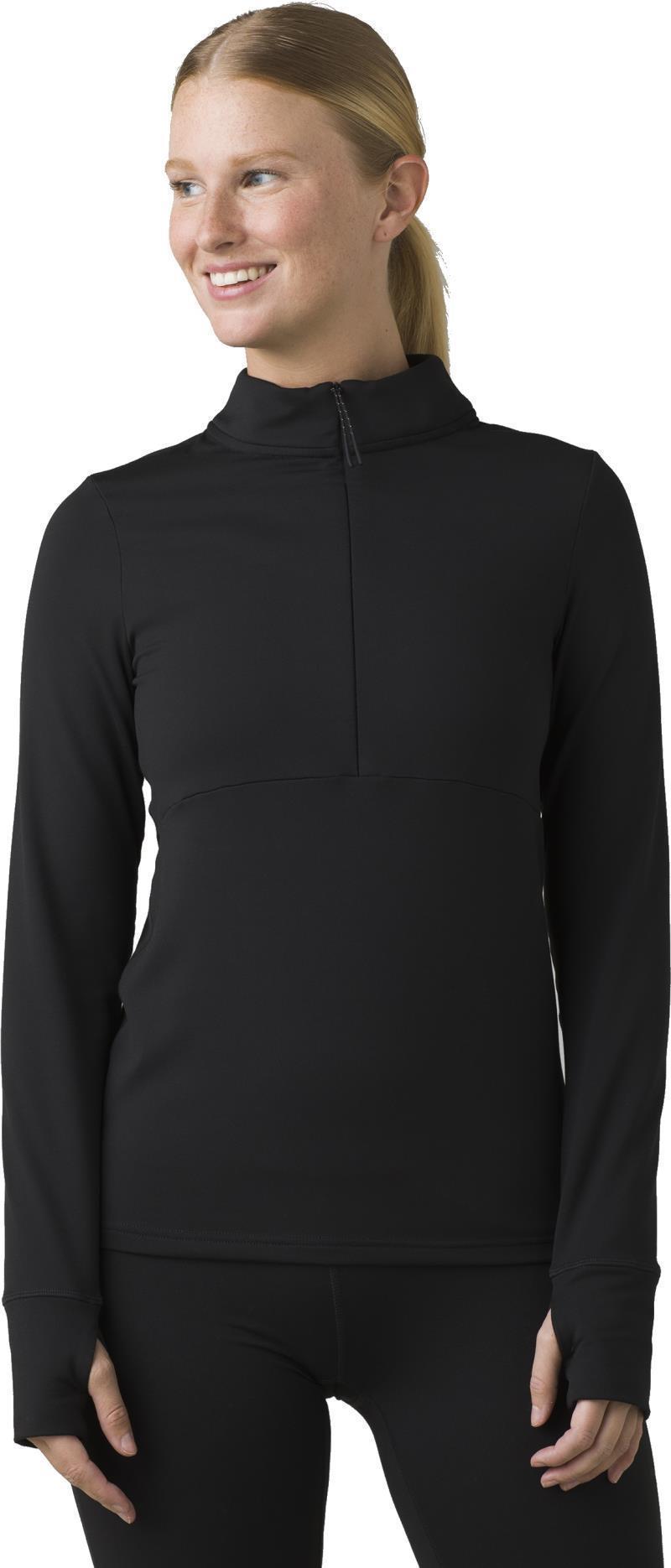 Ice Flow Half Zip - Womens - Black 4