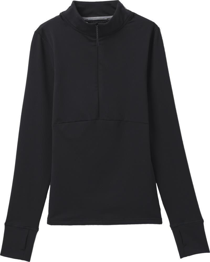 Ice Flow Half Zip - Womens - Black 1