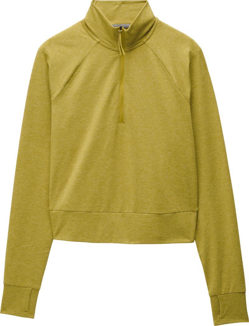 Ice Flow Half Zip - Womens - Golden Leaf 1