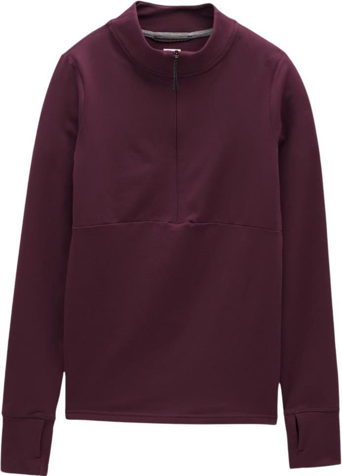 Ice Flow Half Zip - Womens - Mulberry 1
