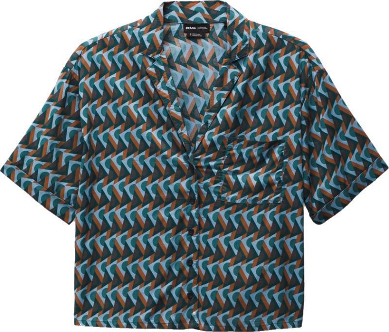 Iguala Top - Womens - High Tide Retro Geo 1