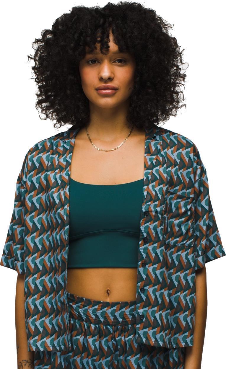 Iguala Top - Womens - High Tide Retro Geo 2
