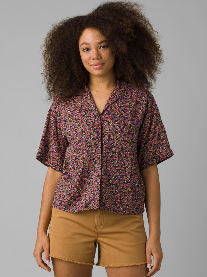 Iguala Top - Womens - Nautical Petals 2