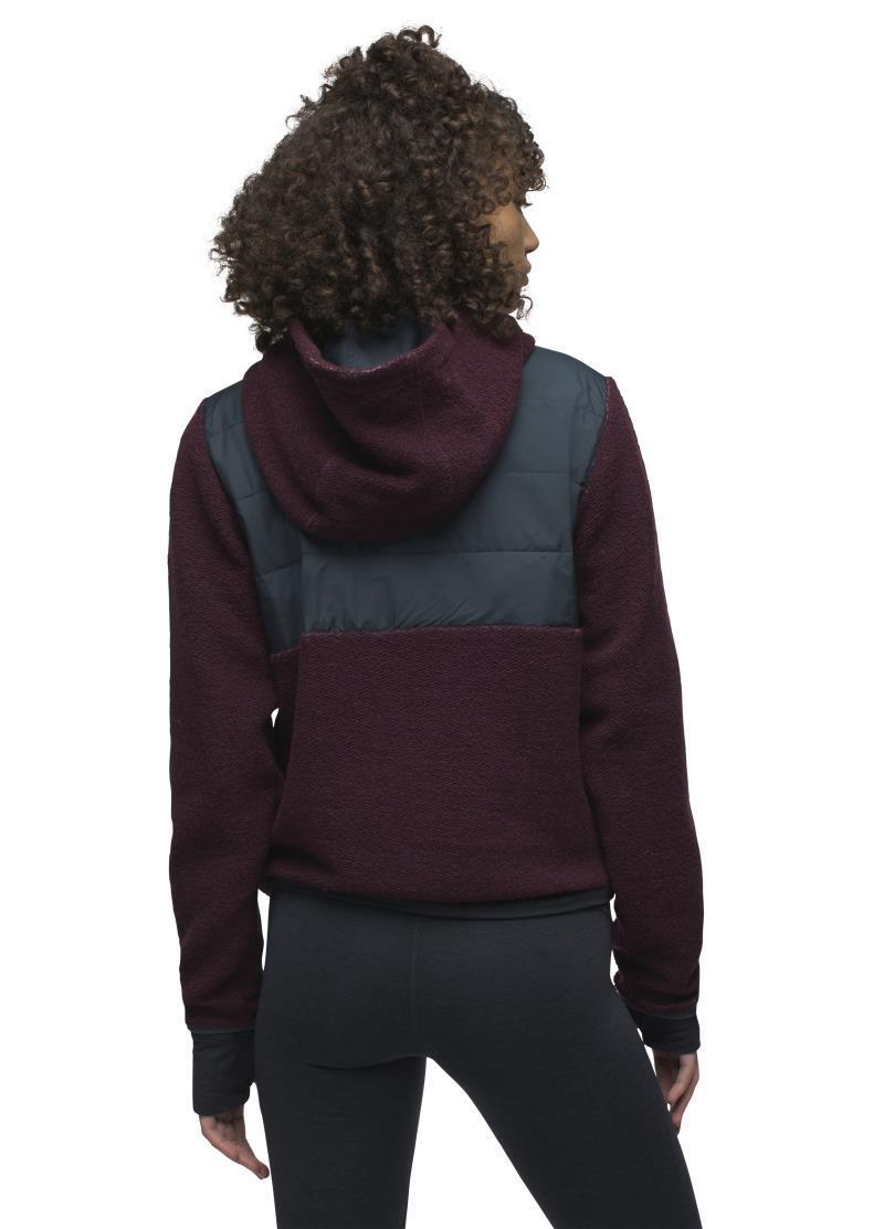 IncrediWool 1/2 Zip - Womens - Mulberry Block 3