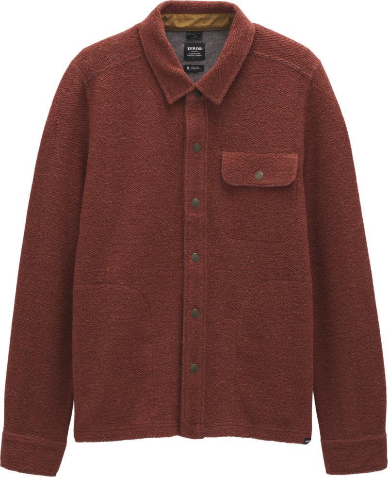 IncrediWool Overshirt - Slim - Mens - Rust Heather 1