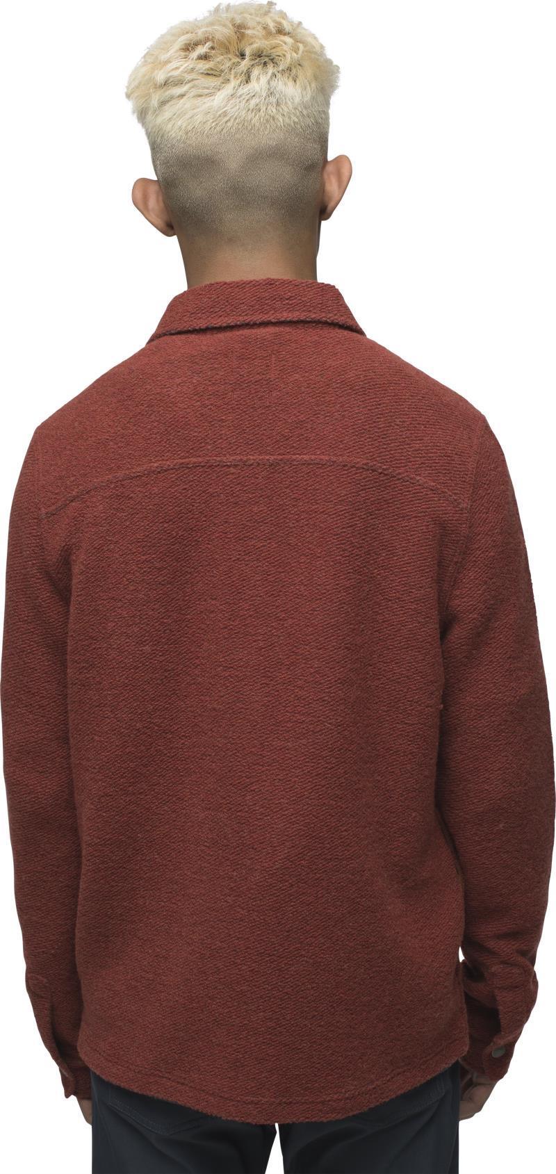 IncrediWool Overshirt - Slim - Mens - Rust Heather 3