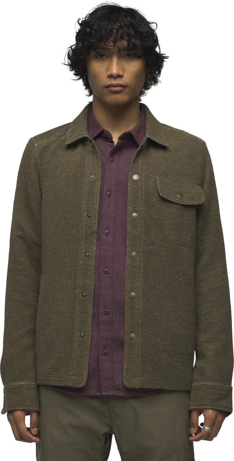 IncrediWool Overshirt - Slim - Mens - Slate Green Heather 2