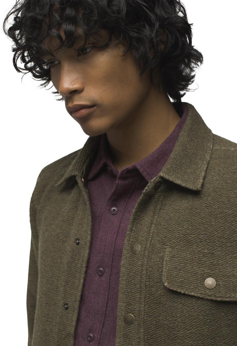 IncrediWool Overshirt - Slim - Mens - Slate Green Heather 4