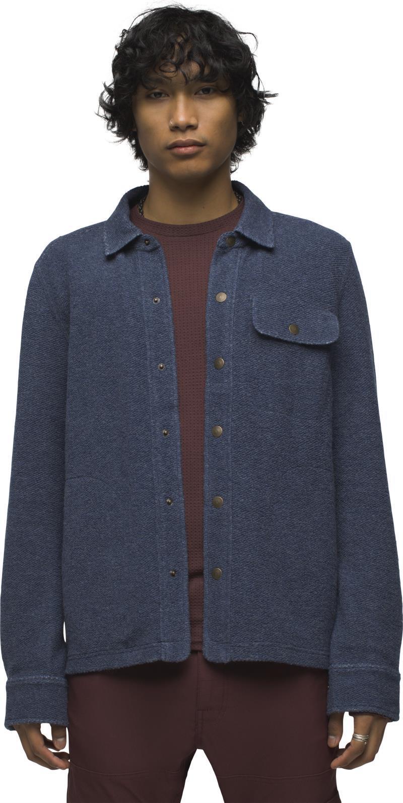 IncrediWool Overshirt - Slim - Mens - Stormy Night Heather 2