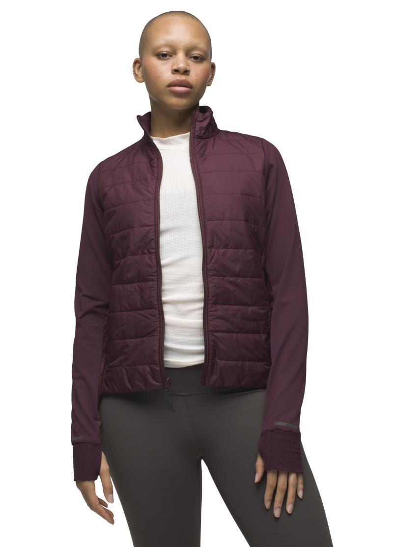 Insulated Ice Flow Jacket - Womens - Mulberry 2