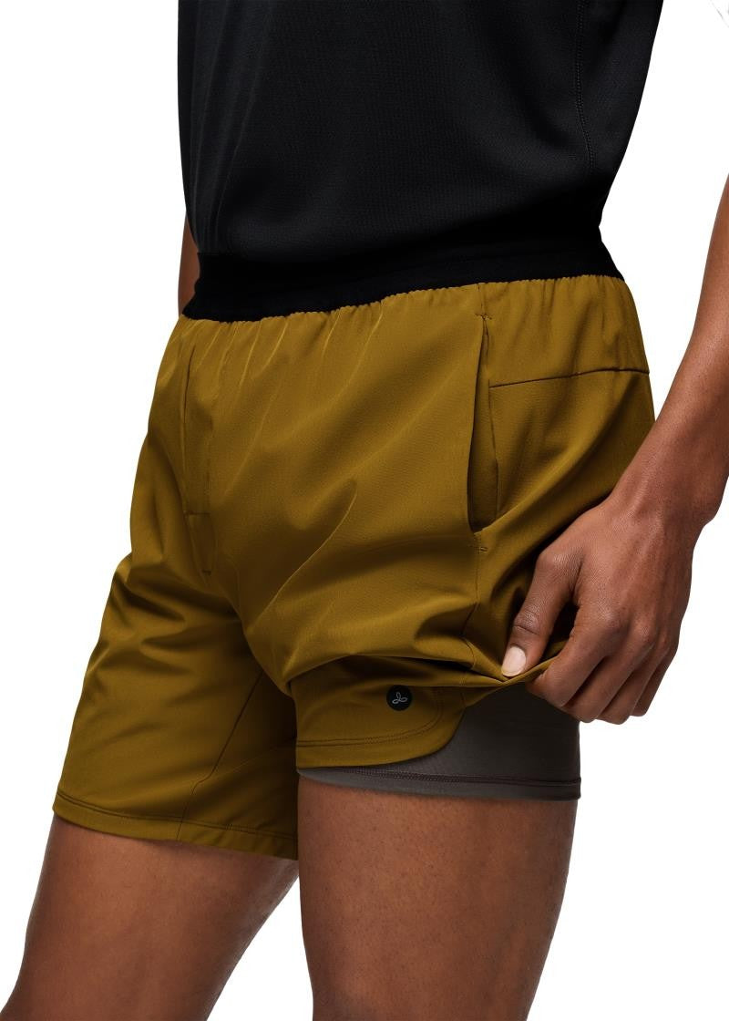 Intrinsic Lined Shorts, 7" Inseam - Mens - retro olive 1