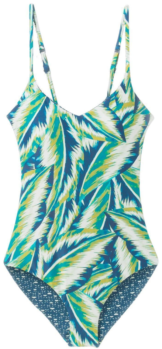 Jess Reversible One Piece - Womens - Tropic Panama 1