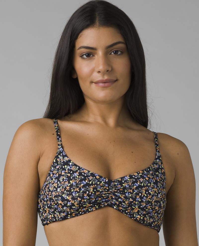 Jess Reversible Top - Womens - Black Petals 2