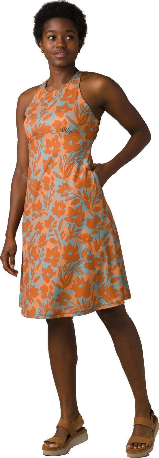 Jewel Lake Dress - Faded Poppy Bloom 3