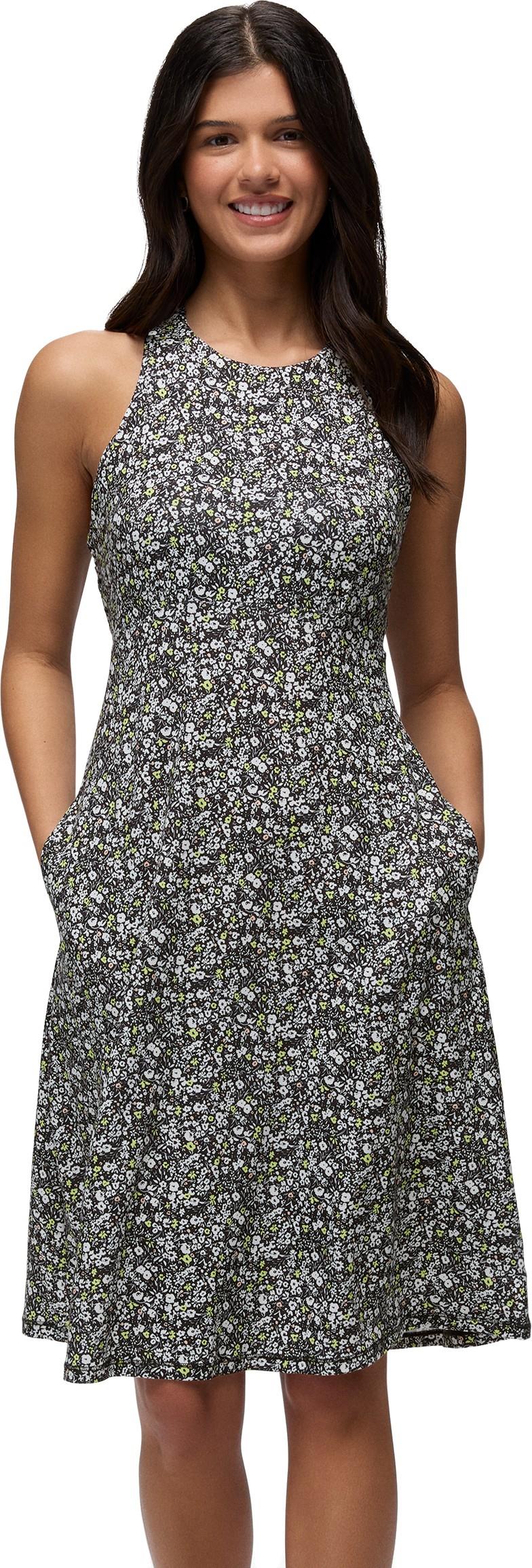 Jewel Lake Summer Dress - black blossom 1