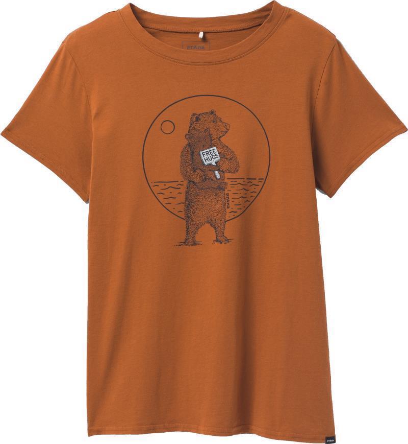 Journeyman Tee 2.0 - Womens - Red Clay Bear Squeeze 1