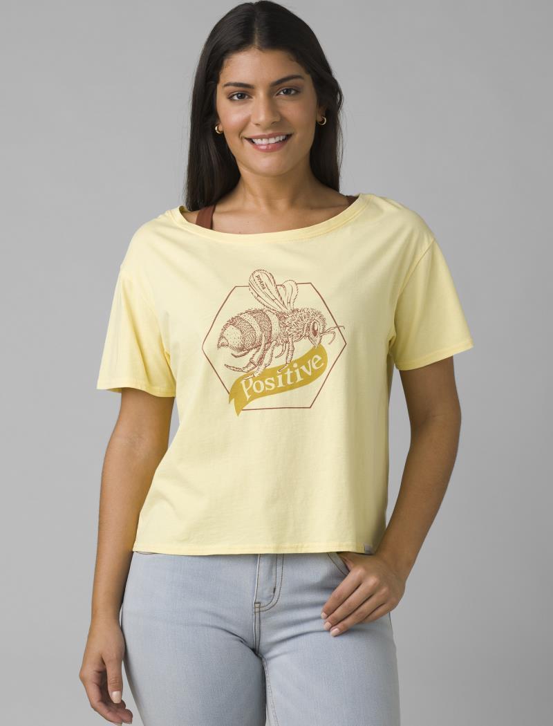 Journeyman Tee 2.0 - Womens - Sunlight Bee Positive 2