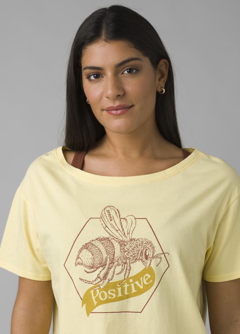 Journeyman Tee 2.0 - Womens - Sunlight Bee Positive 4