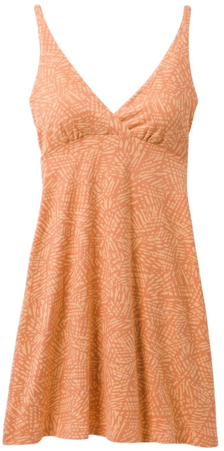 June Lake Dress - baked apricot shadow 1