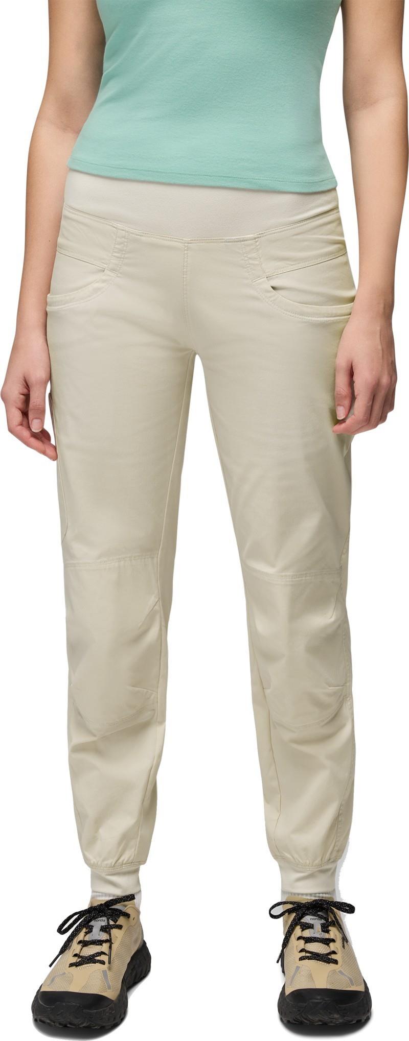 Kanab Mid Rise Joggers - Womens - beach pebble 1