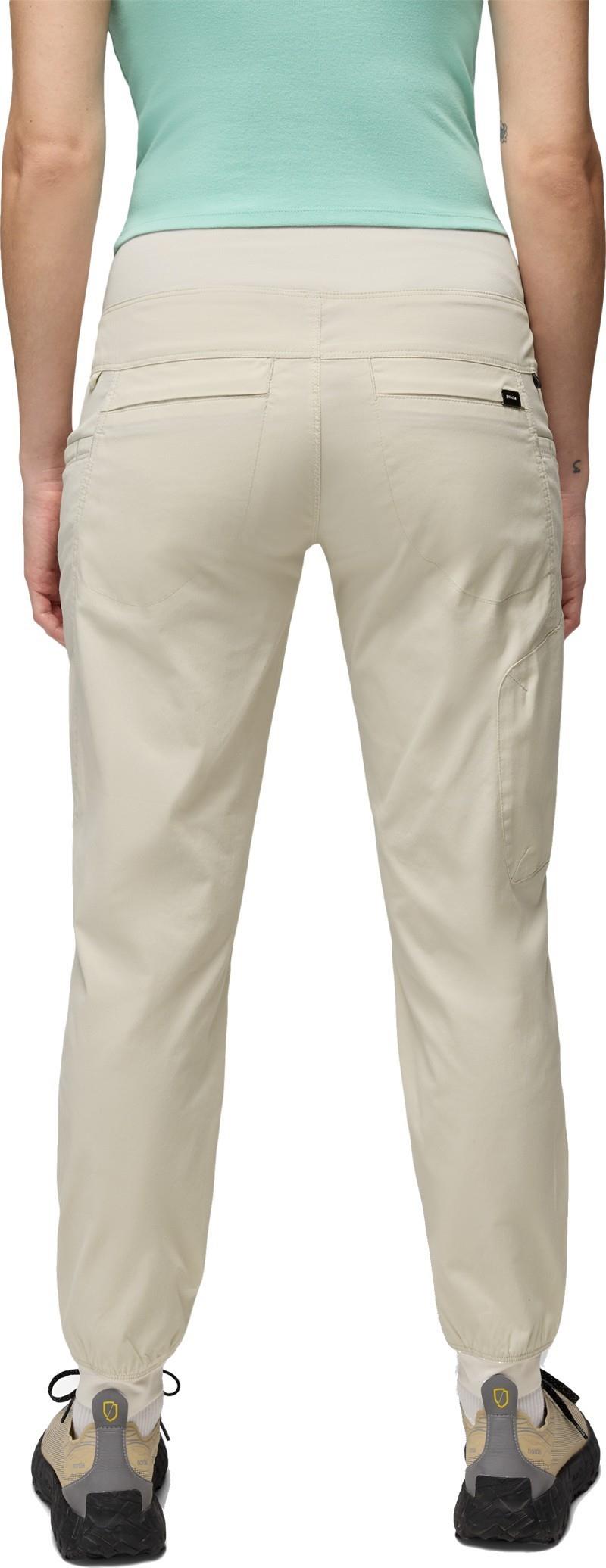 Kanab Mid Rise Joggers - Womens - beach pebble 1
