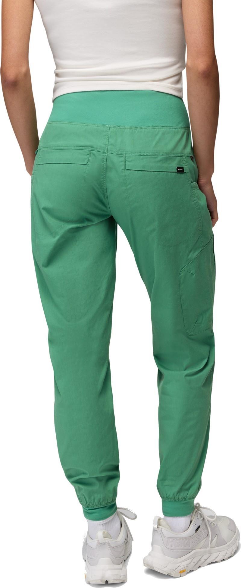 Kanab Mid Rise Joggers - Womens - jade 1