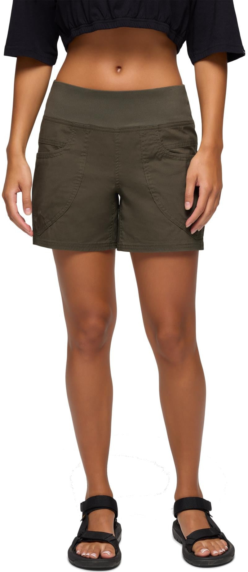 Kanab Shorts, 5" Inseam - Womens - spruce 1