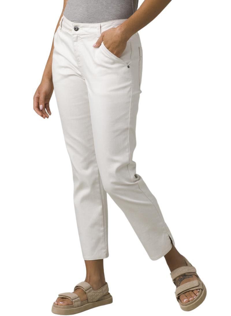 Kayla Crop Chino, Reg - Womens - Chalk 1