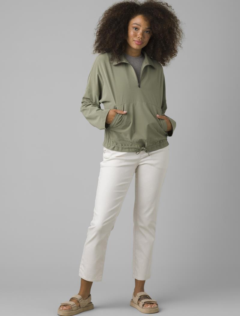 Kayla Crop Chino, Reg - Womens - Chalk 4