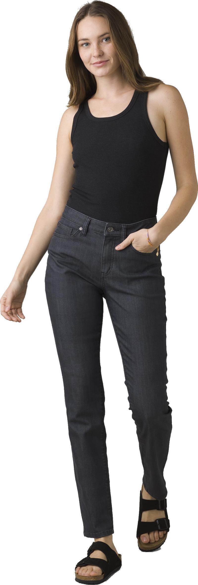 Kayla High Rise Jeans, Short - Womens - Denim Solid 4