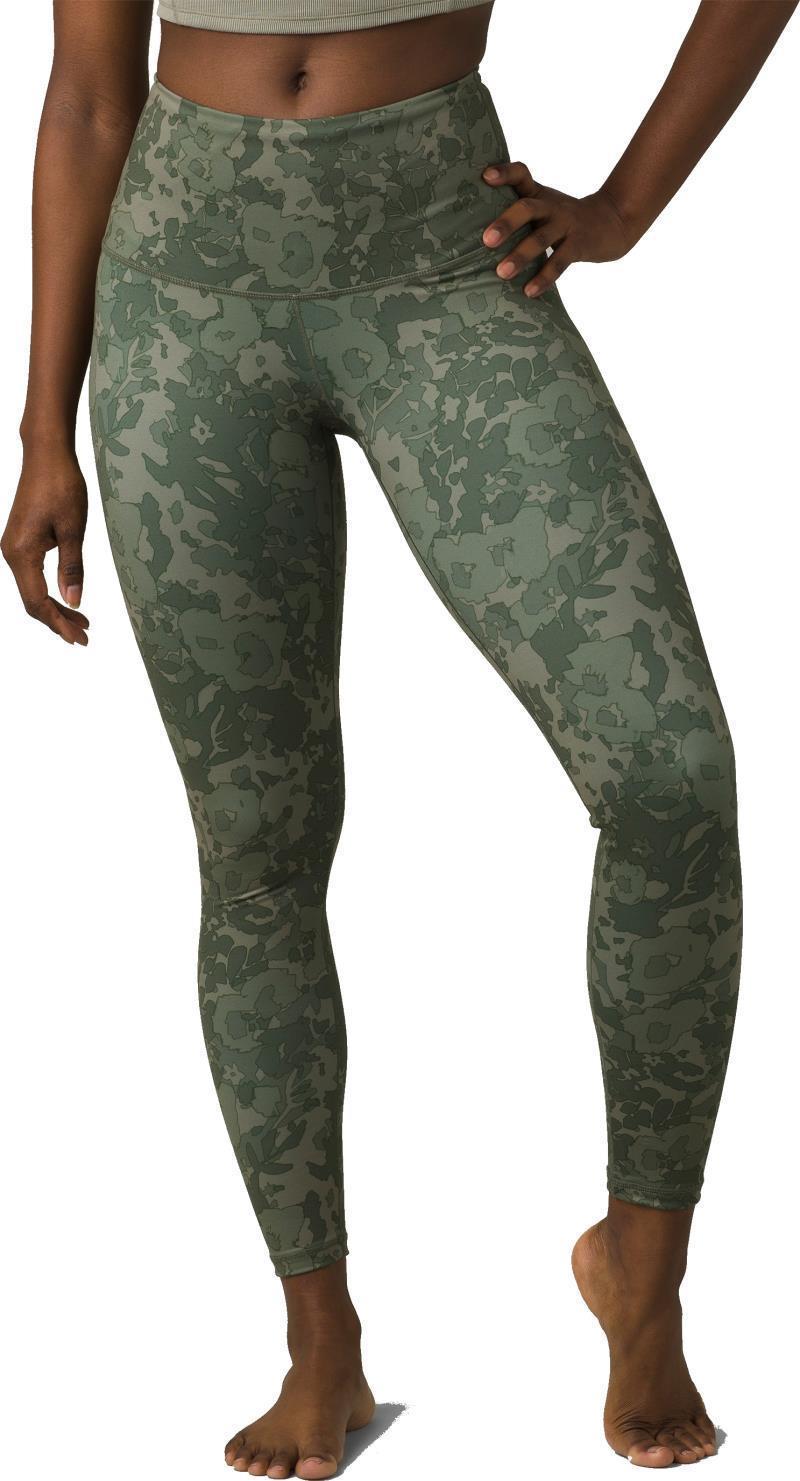Kimble Printed 7/8 Leggings, Reg - Womens - Kale Wildflower 2