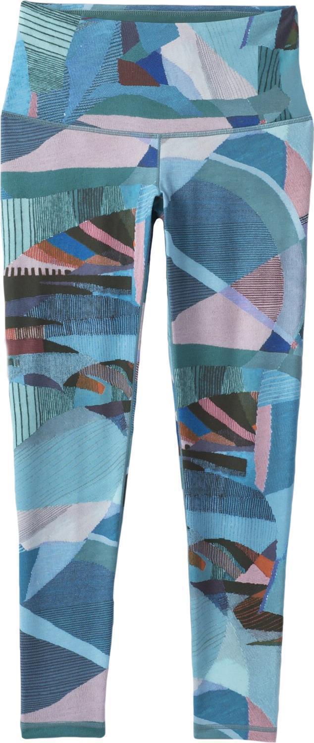 Kimble Printed 7/8 Leggings, Reg - Womens - Peacock Mixer 1