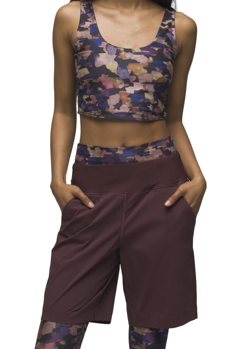 Koen Flat Front Shorts - Womens - Cacao 2