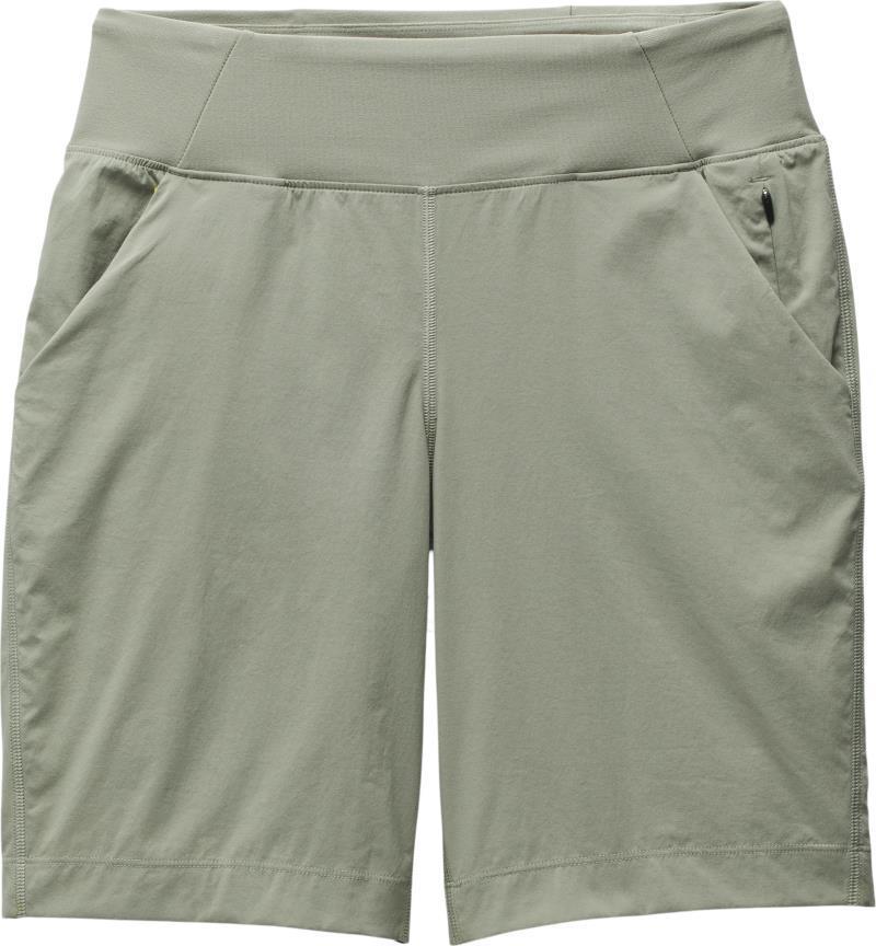Koen Flat Front Shorts - Womens - Juniper Green 1