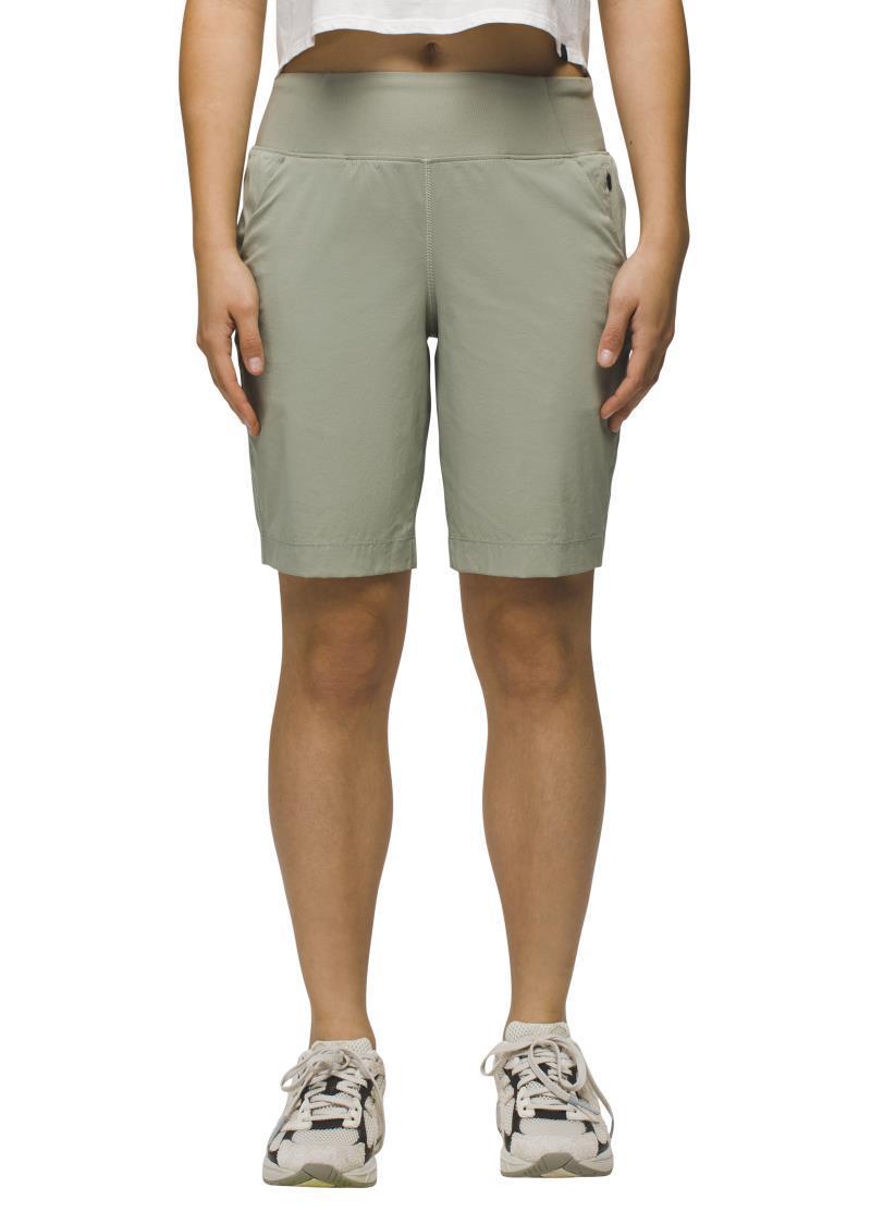 Koen Flat Front Shorts - Womens - Juniper Green 2